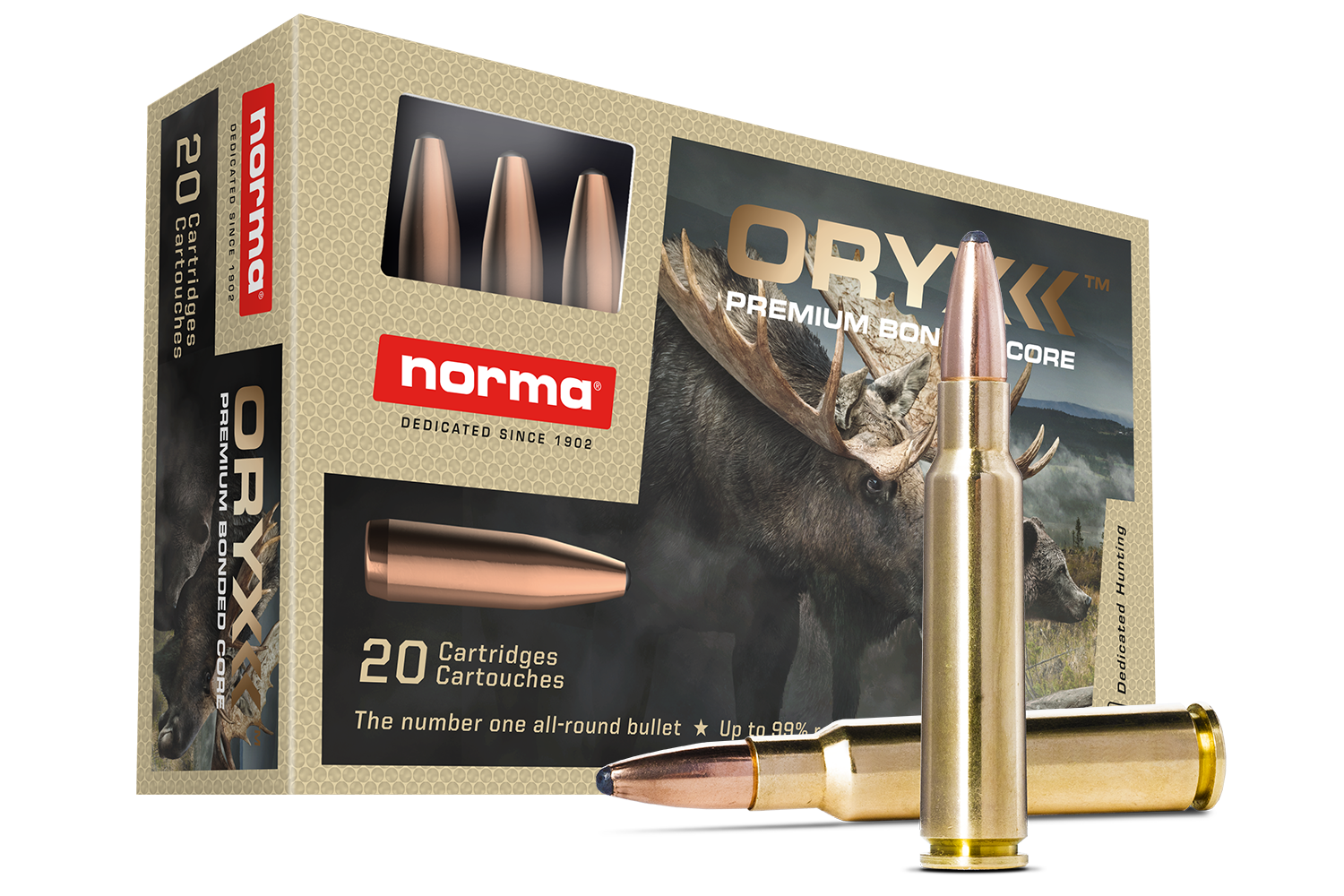 Norma Oryx 9,3x57 232gr / 15g