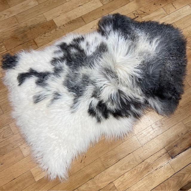 Naturfärgad Tibetanskt Lammskinnsfäll - 6