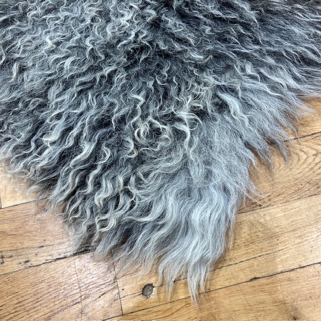 Naturfärgad Tibetanskt Lammskinnsfäll - 3