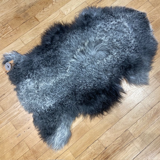 Naturfärgad Tibetanskt Lammskinnsfäll - 8