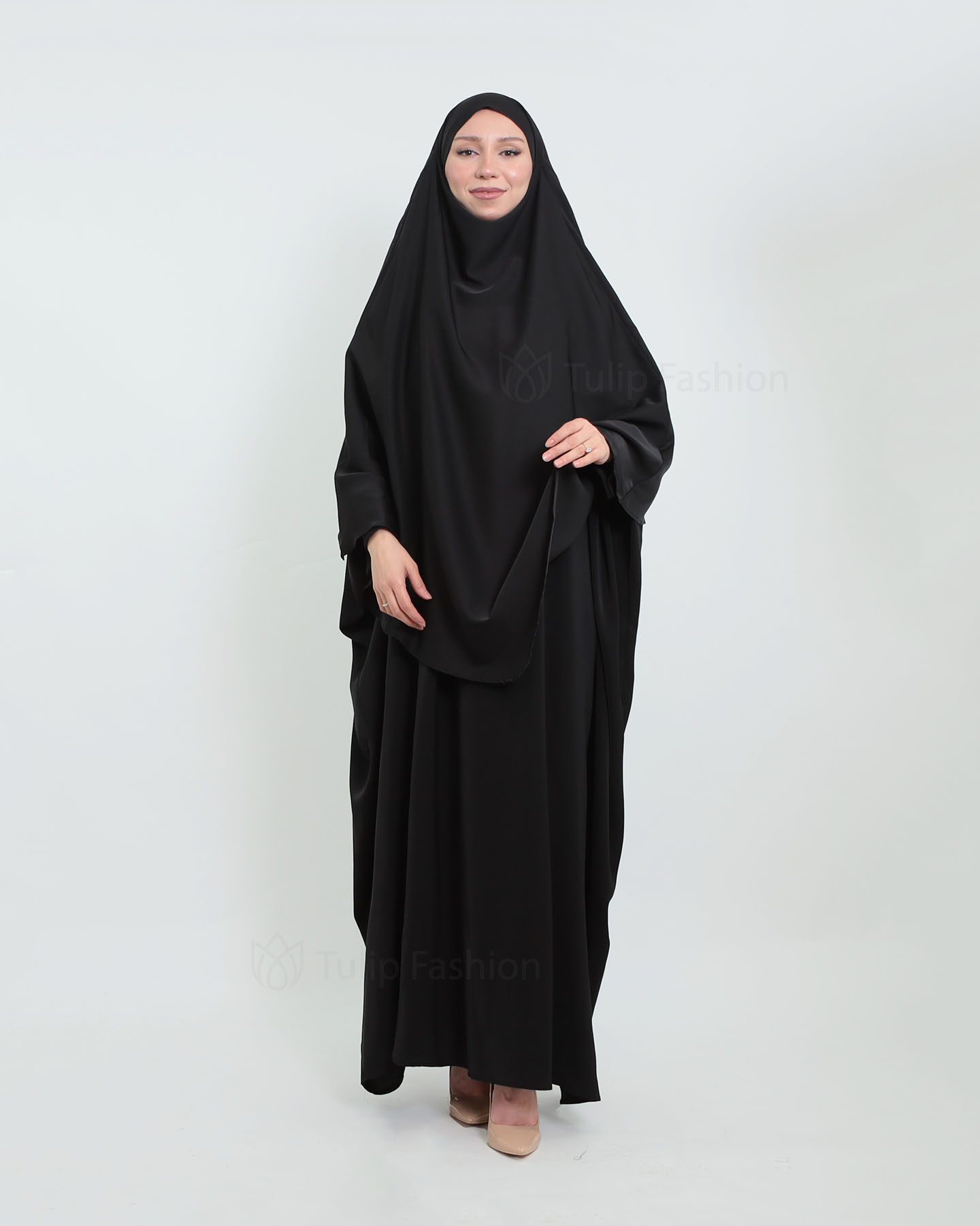 Abeer Khimar - Black - 4
