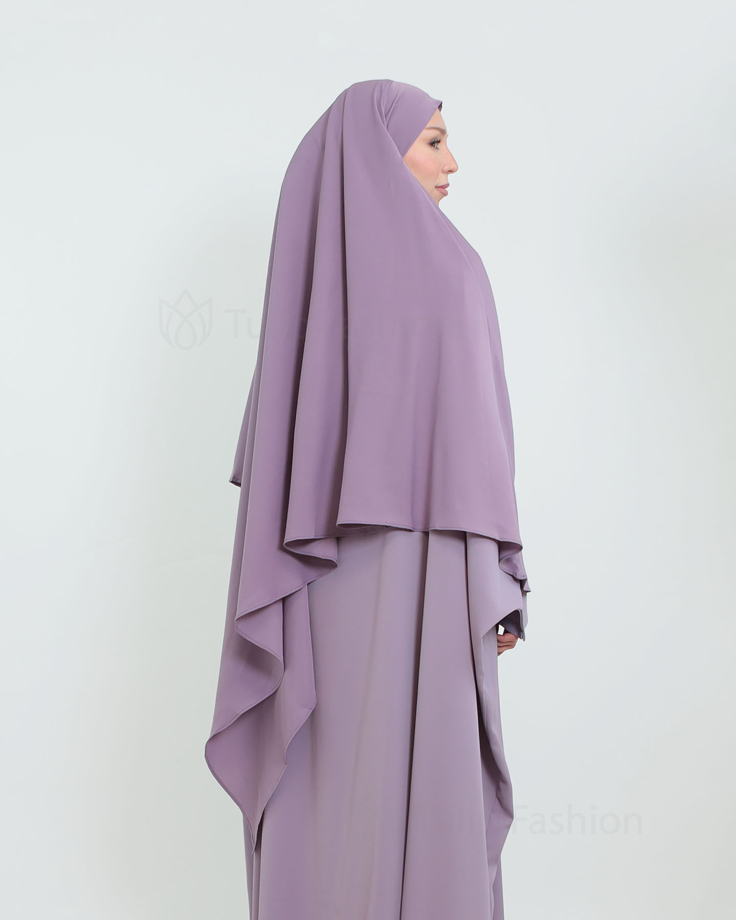Abeer Khimar - Light Purple - 2