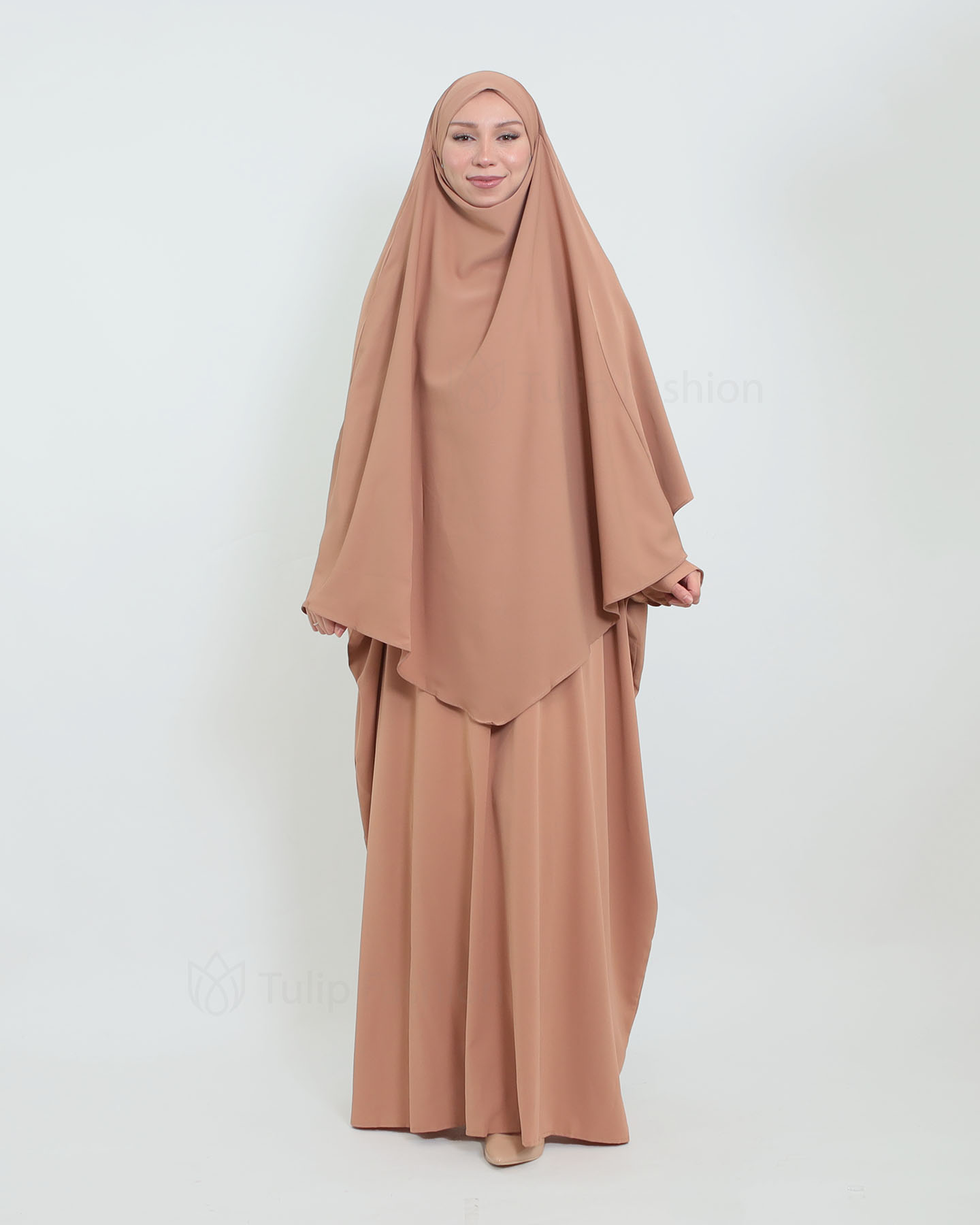 Abeer Khimar - Taupe - 4