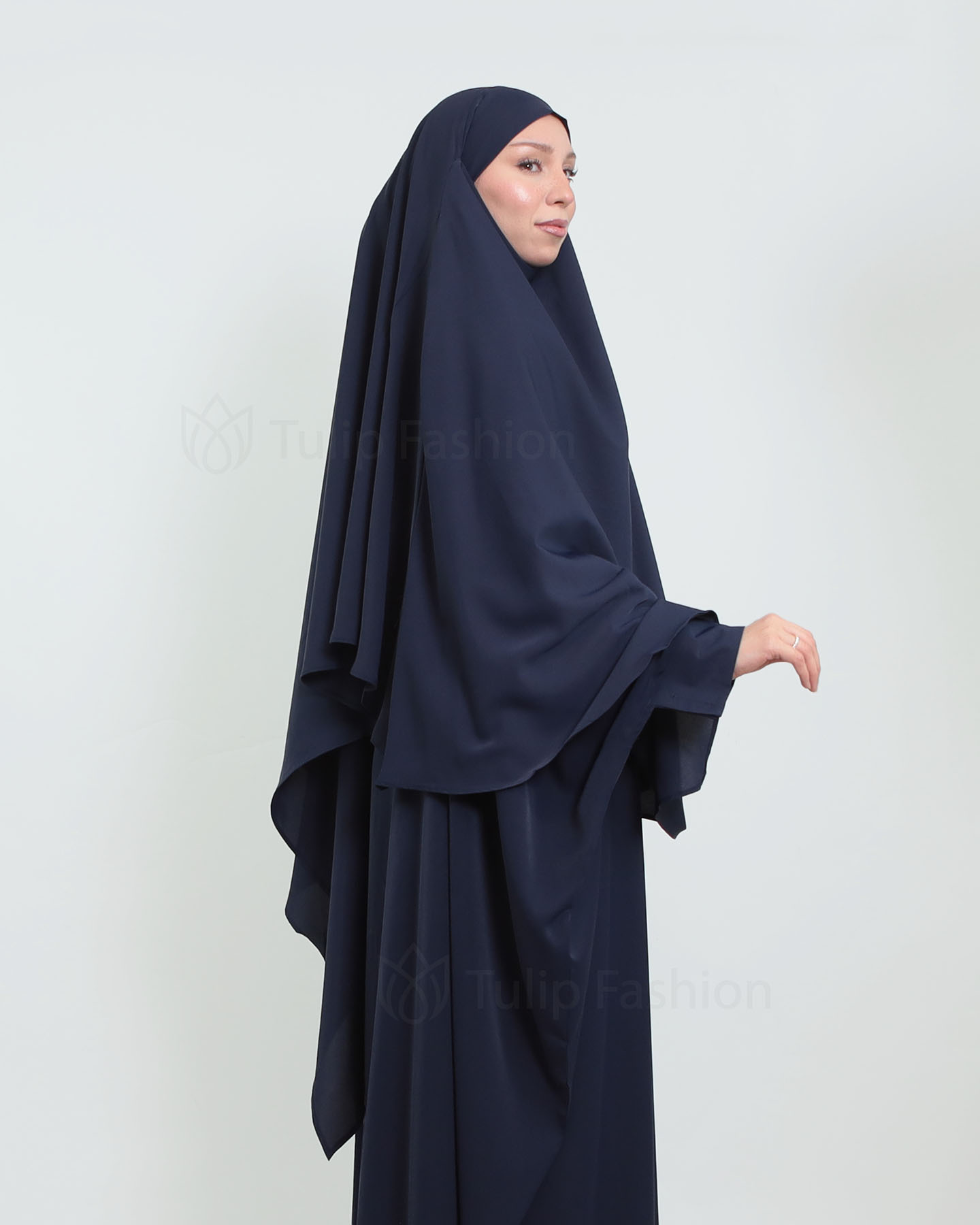 Abeer Khimar - Midnight Blue - 2