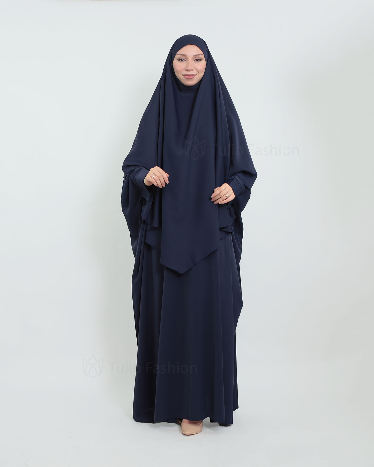 Abeer Khimar - Midnight Blue - 4