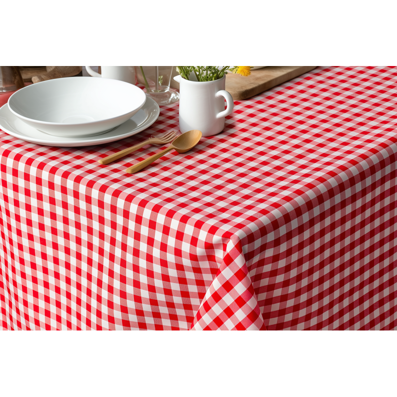 Rutig restaurang duk i Polyester
