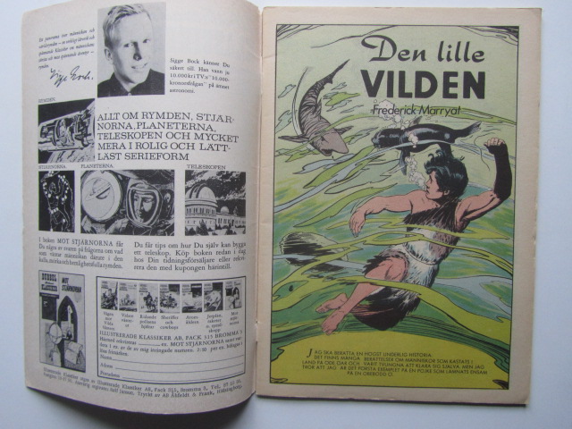 Illustrerade Klassiker 047 Den lille vilden 3:e uppl. VF - 3