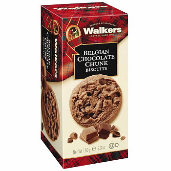 Walkers Belgian Chocolate Chunk Biscuits