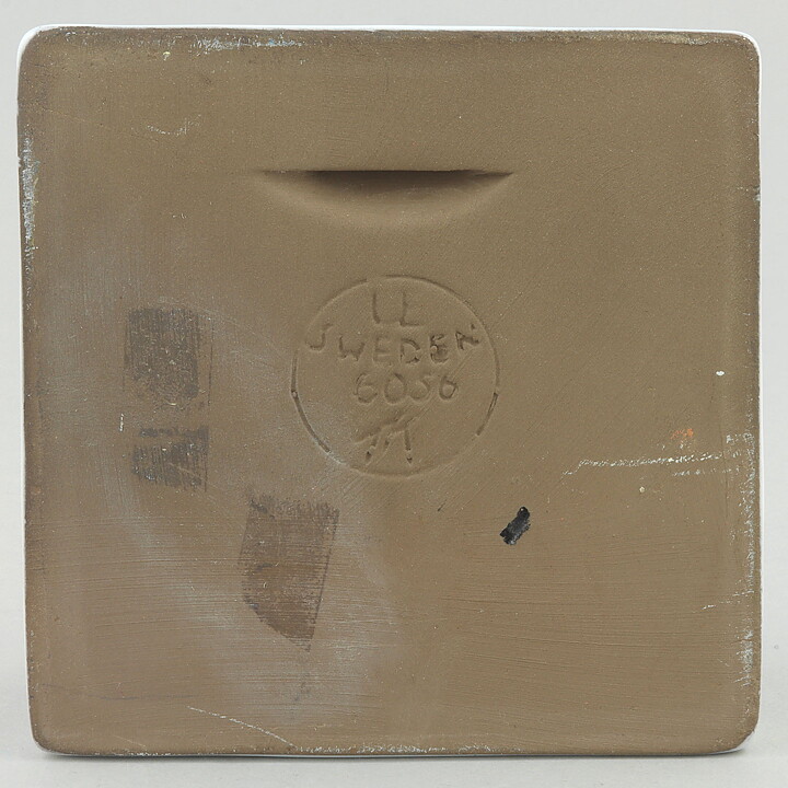 Taisto Kaasinen (Sagoland 1959) Miniature Wall Plaque with Butterfly Motif 11 cm