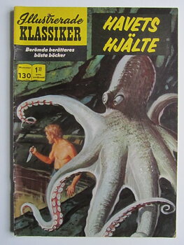 Illustrerade Klassiker 130 Havets hjälte 1:a uppl Vg