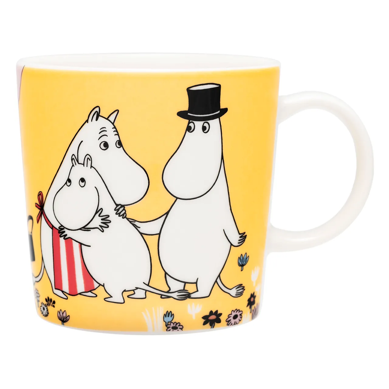 Arabia Muminmugg - Familjemys, med Moomin 80 stämpel