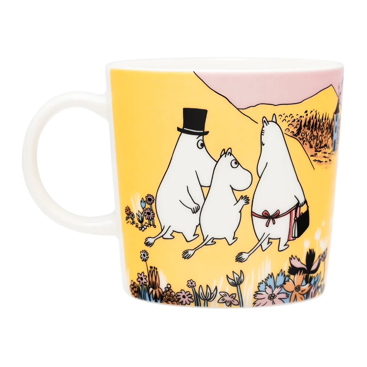 Arabia Muminmugg - Familjemys, med Moomin 80 stämpel - 2