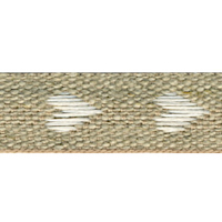 Dekorband Hjärta 11 mm Vit