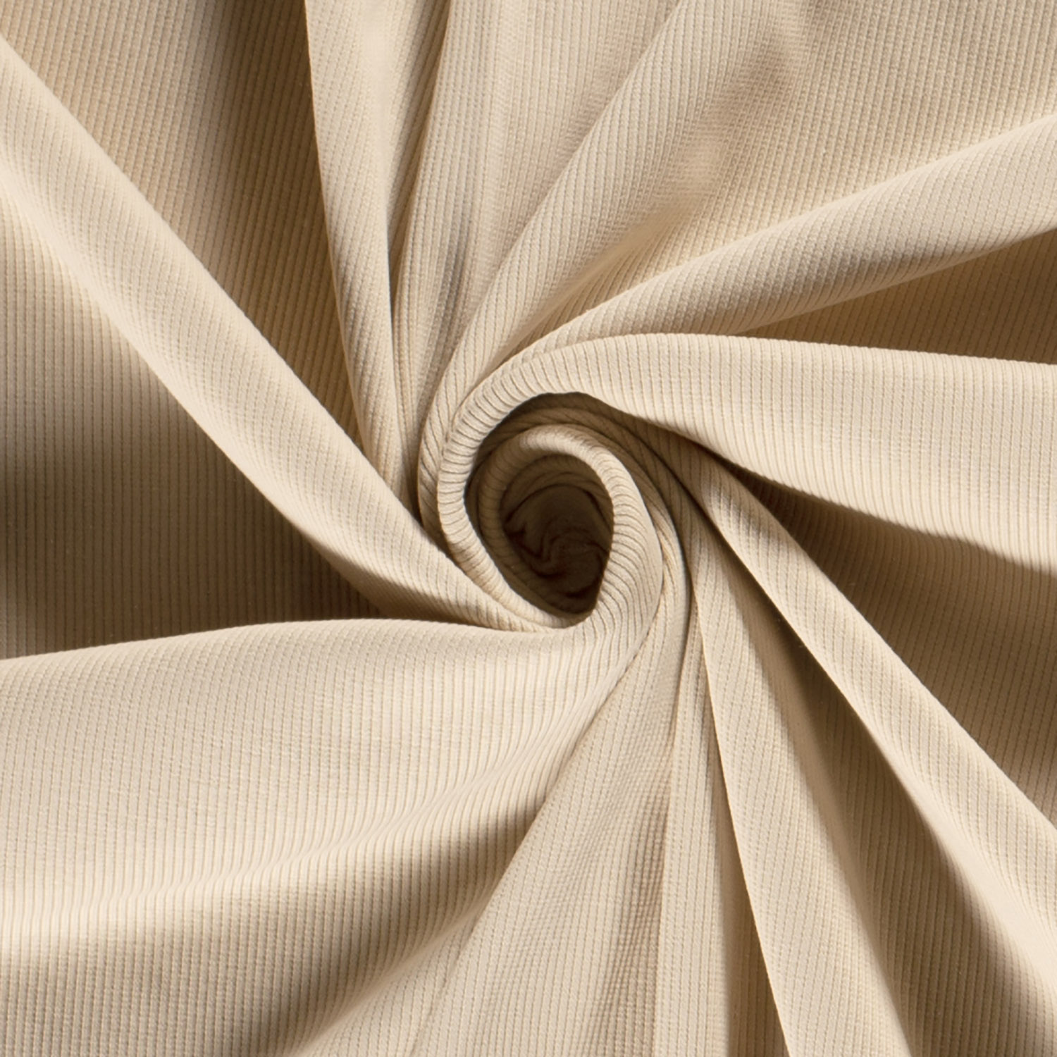 RIBBED JERSEY - BEIGE