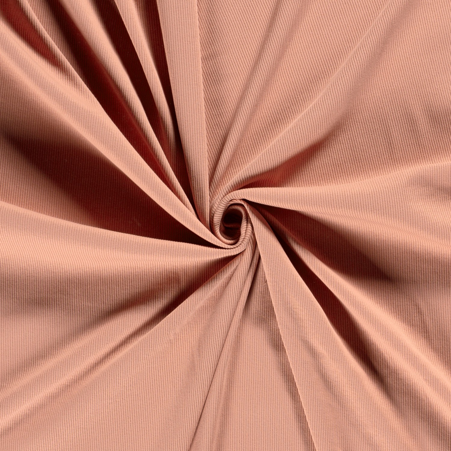 RIBBED JERSEY - CORAL - 3