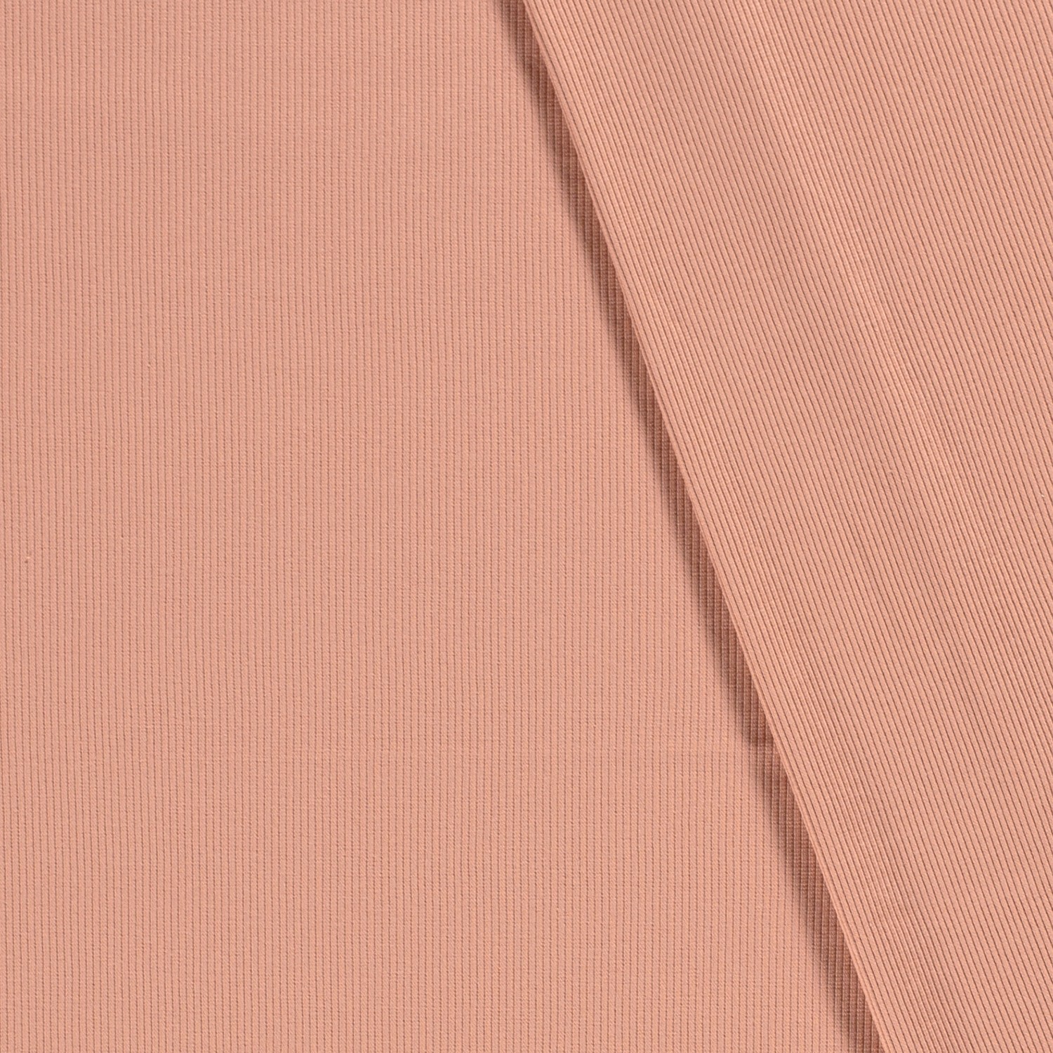 RIBBED JERSEY - CORAL - 4