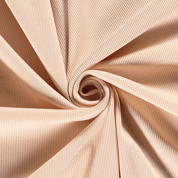 RIBBAD JERSEY - PALE OLD PINK