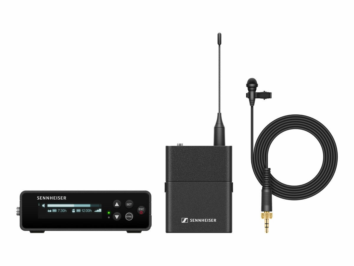 Kit de micrófono inalámbrico Sennheiser EW-DP ME2 SET con micrófono de solapa