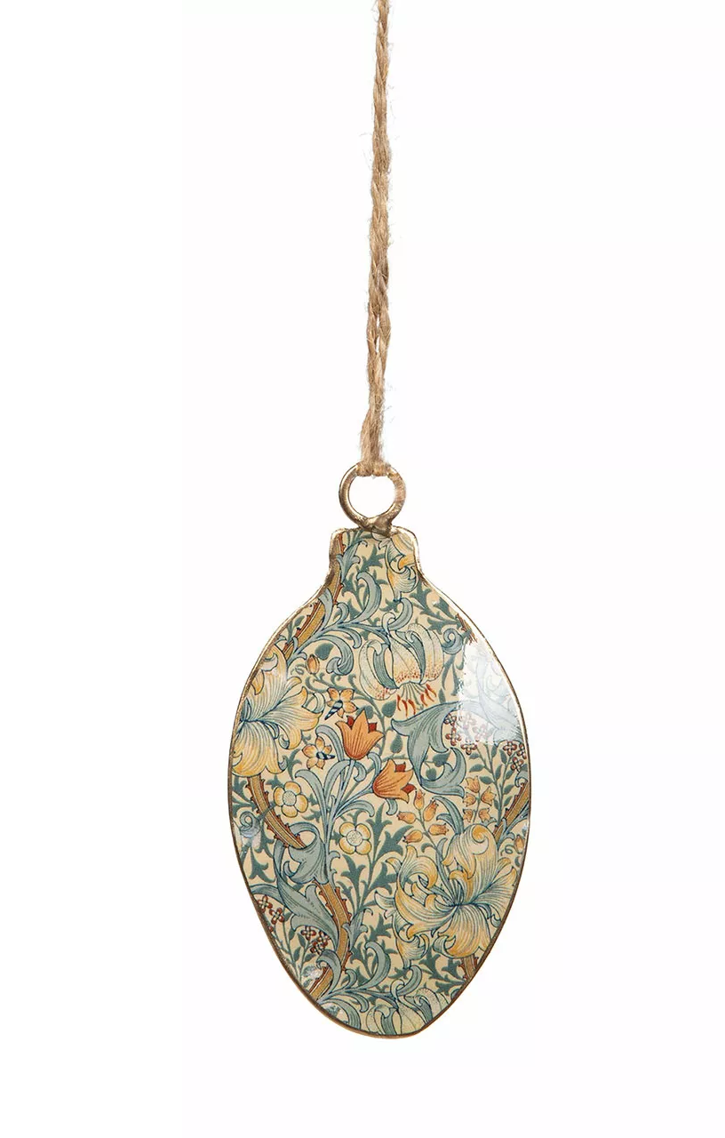 Påskägg - Ägg - Emalj - Emaljägg - Blomma - 8x5x1 cm - 3
