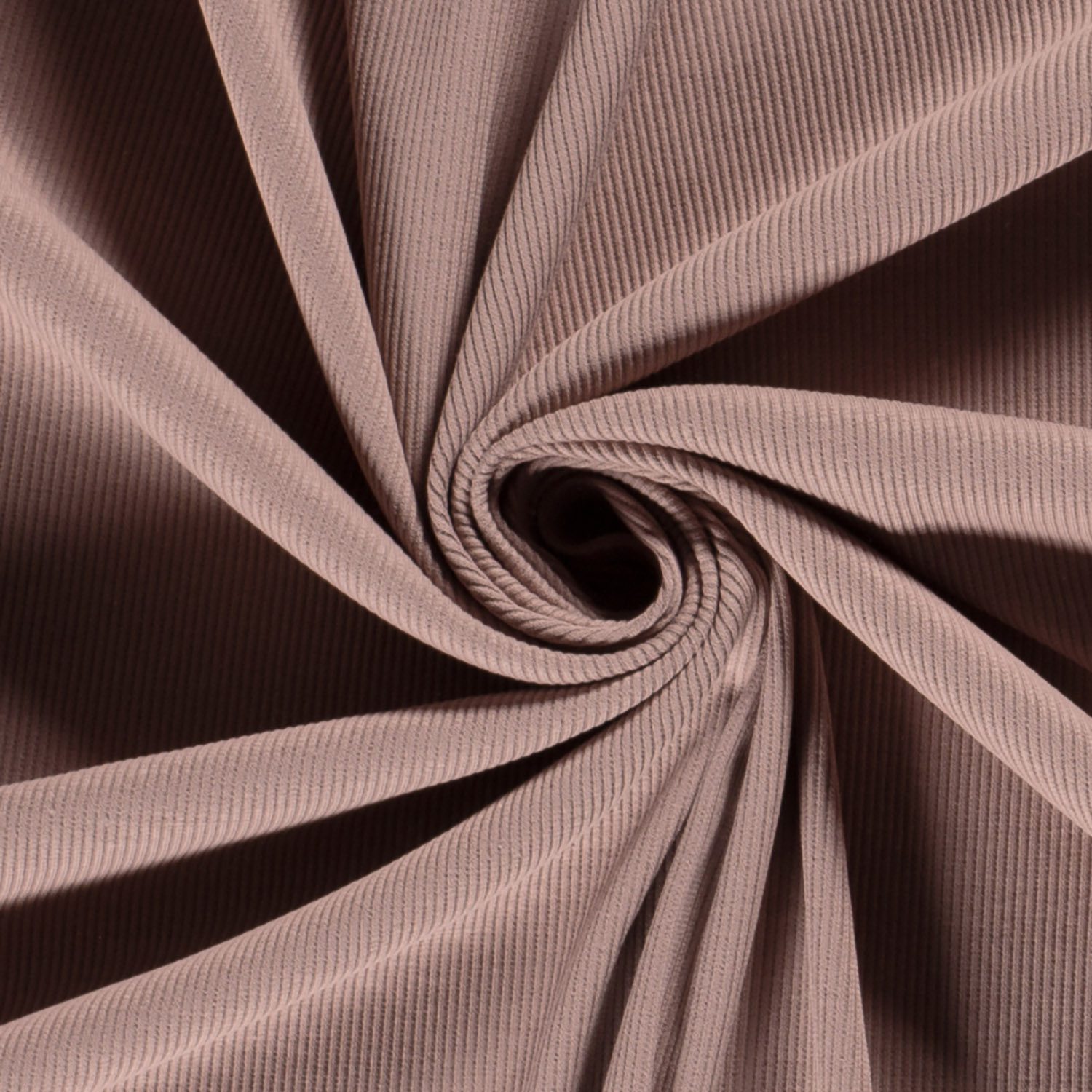 RIBBED JERSEY - DUSTY ROSE