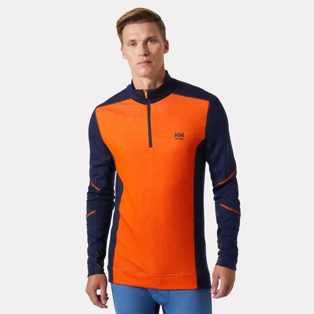 HH LIFA MERINO HALF ZIP