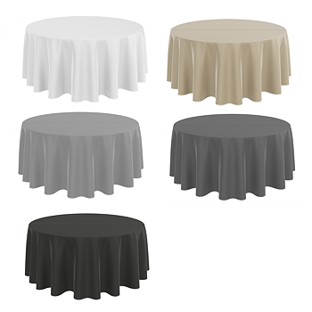 Bankettduk fläckmotståndskraftig med söm på mitten polyester 100% - vikt 220g/m2.