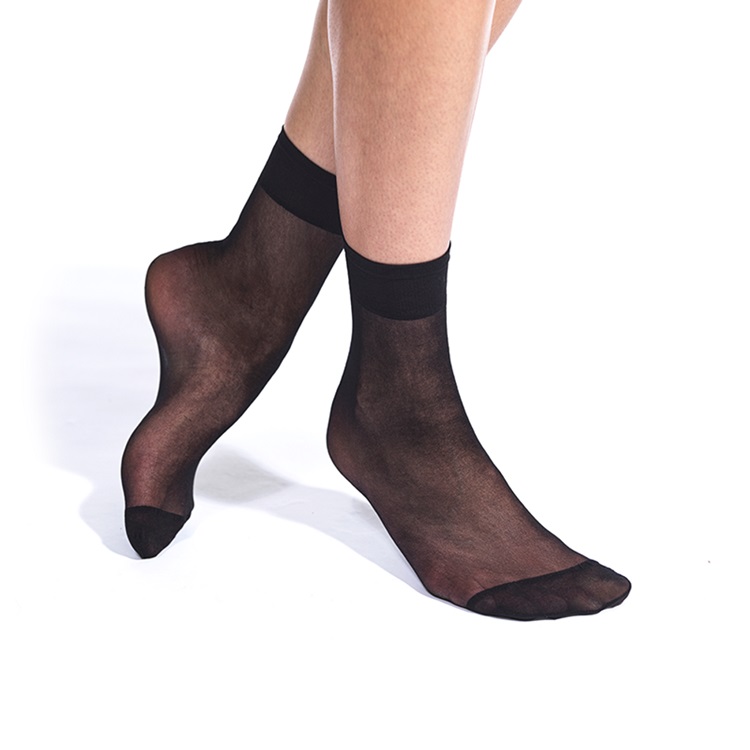 5-Pack Crossbow Ladies Sock 20D Svart - 2