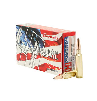 Hornady American Whitetail 6.5 Creedmoor 129gr Interlock 