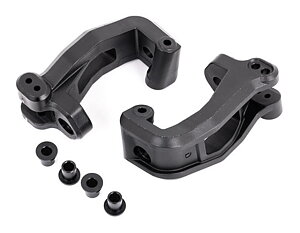 Traxxas 9532  Caster blocks (c-hub), left & right/ kingpin bushings (4)