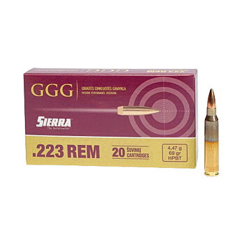 GGG .223 Sierra Matchking HPBT 69gr