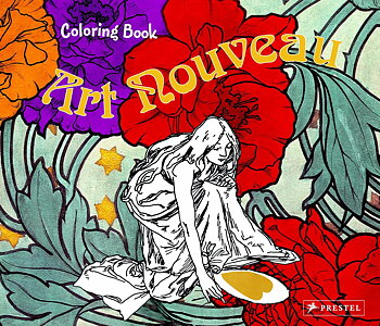 Art Nouveau - målarbok