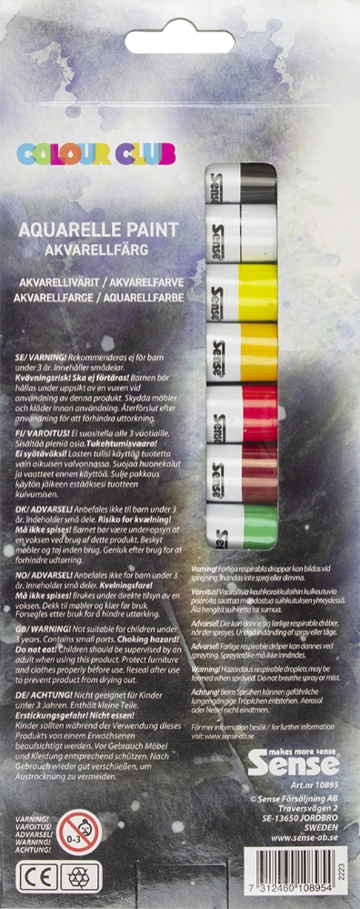 Akvarellfärg12X12 ML - 2