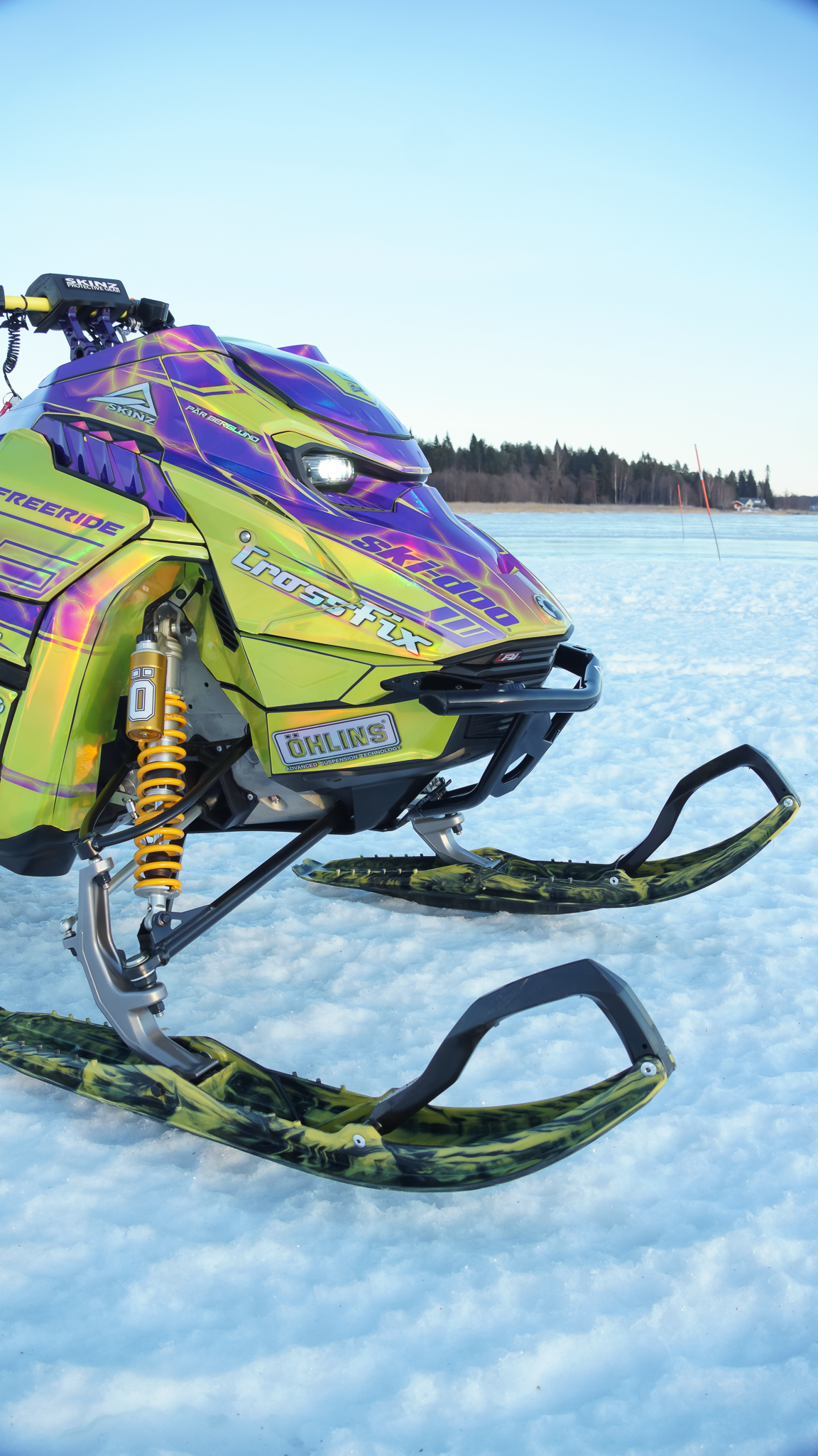 Skinz Frontbåge Ski-Doo 850 G5 - Mattsvart - 2
