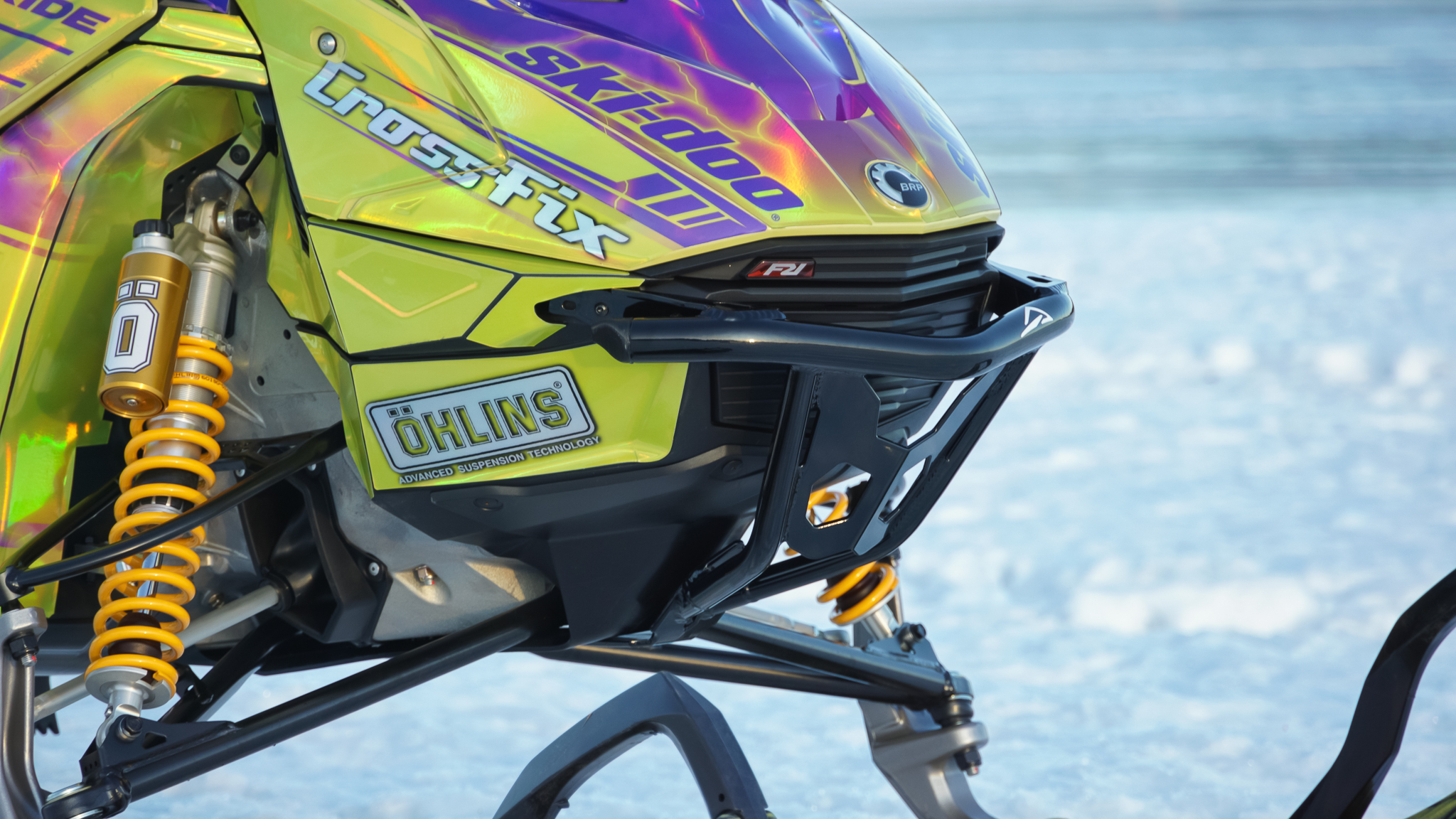 Skinz Frontbåge Ski-Doo 850 G5 - Mattsvart