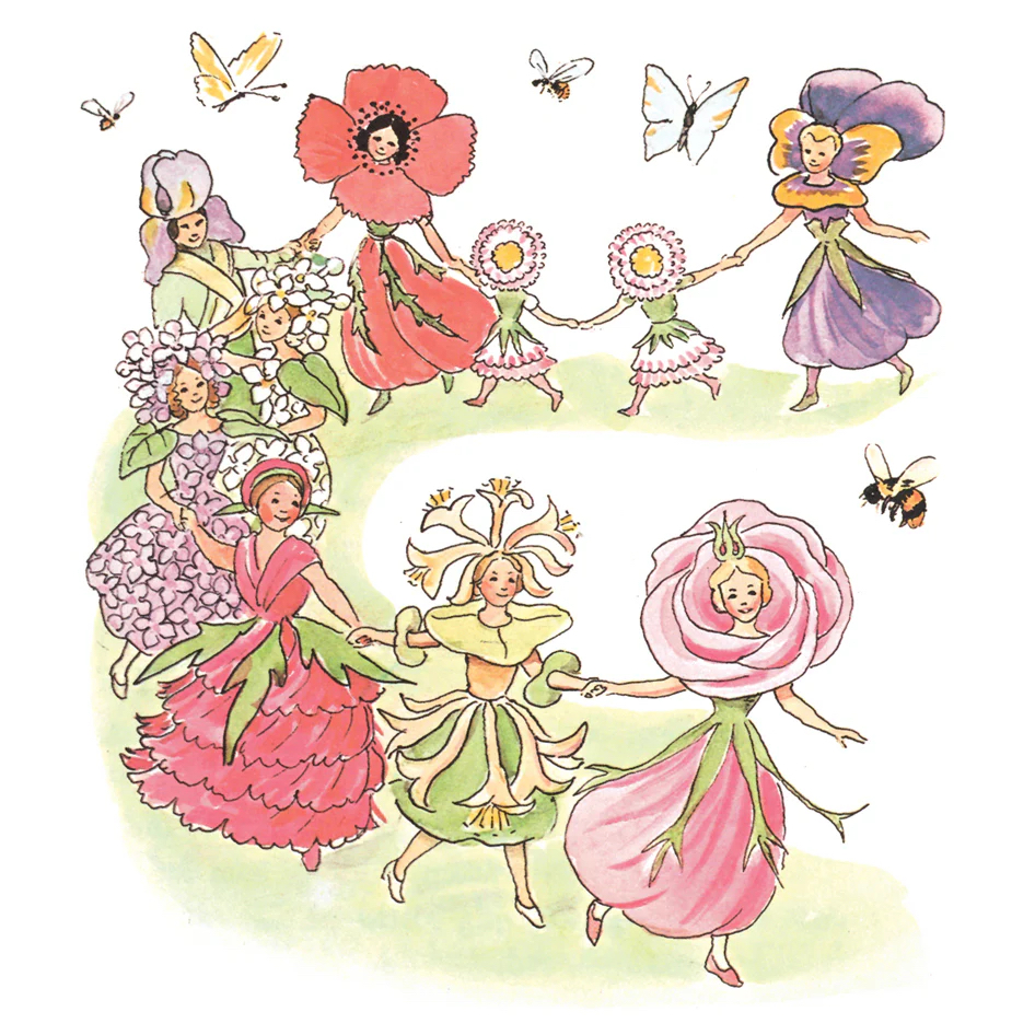 Elsa Beskow Mugg 40 cl - Fru Ros - 2