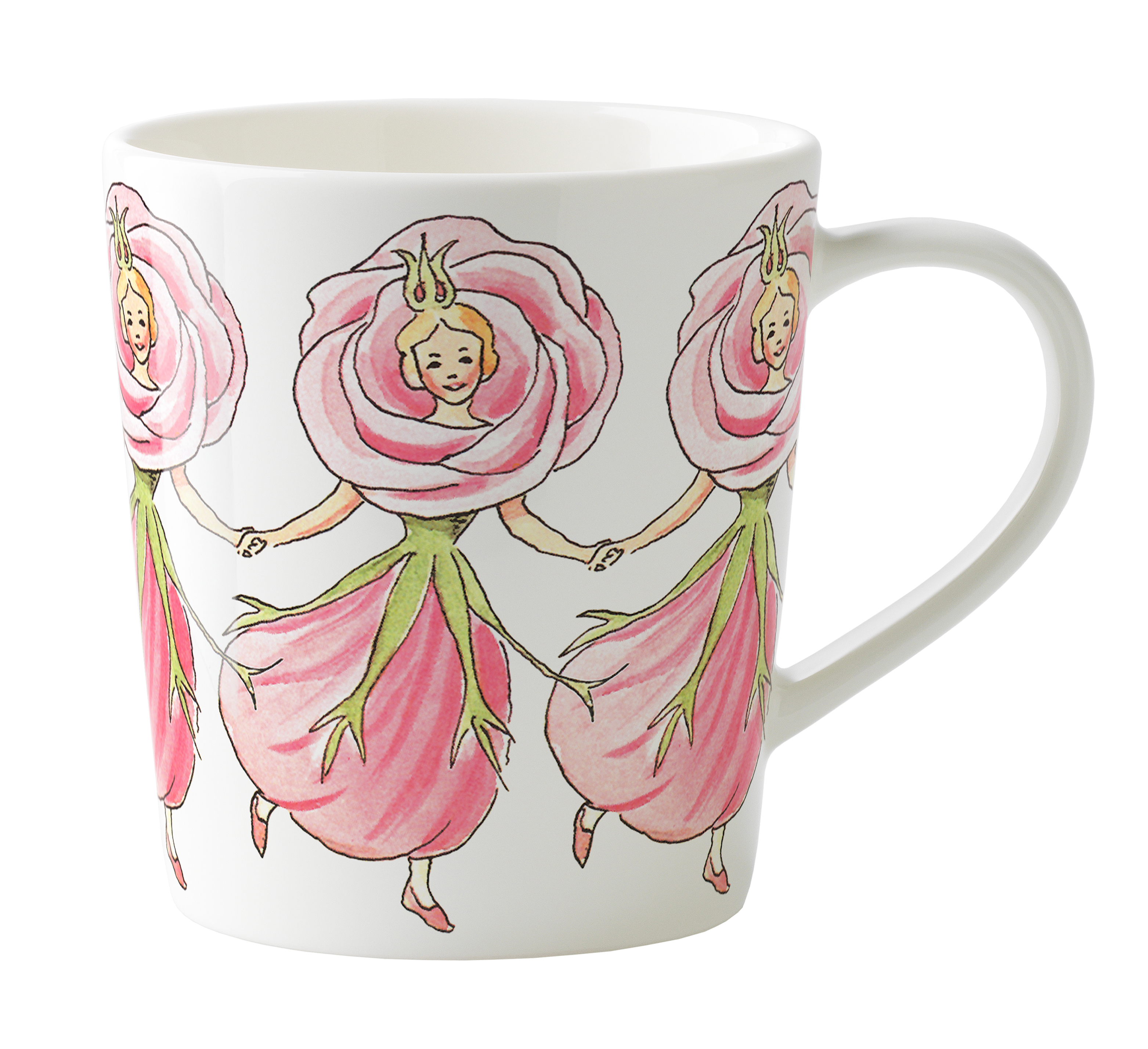 Elsa Beskow Mugg 40 cl - Fru Ros
