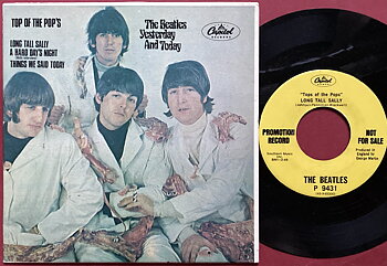 BEATLES – Yesterday and today Top of the pops EP USA 1979