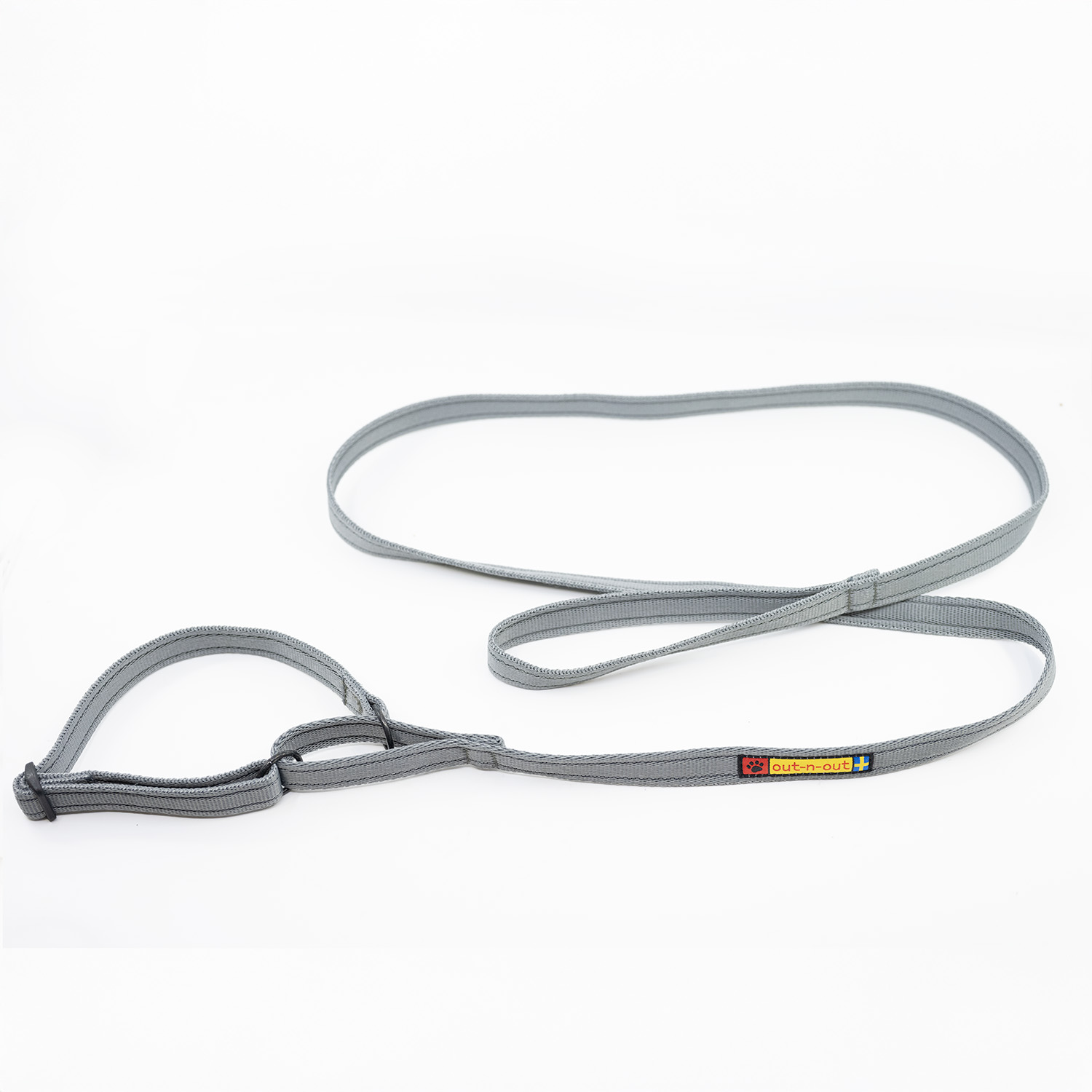Adjustable all-in-one leash Grey