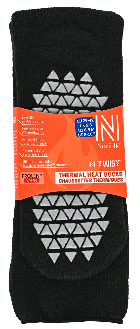 Norfolk Anti-Slip Thermal Heat Socks - 4