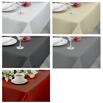Bankettduk fläckmotståndskraftig bomull 60% polyester 40% - vikt 240g/m2.