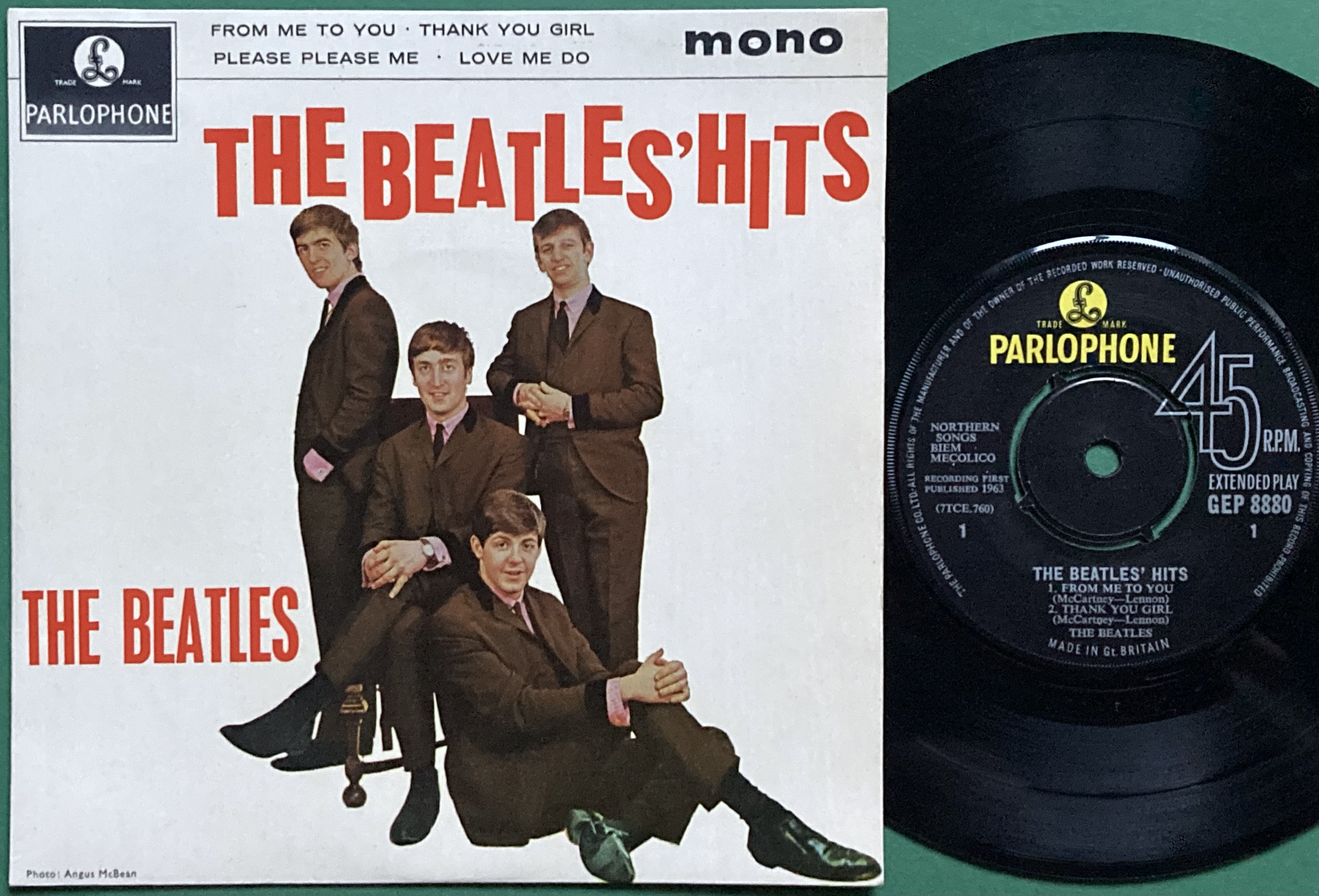 BEATLES - "Hits" UK-orig EP 1963