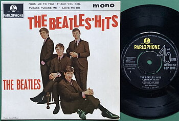 BEATLES - "Hits" UK-orig EP 1963