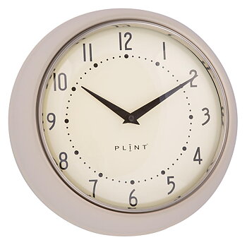 Wall clock, 50s, cream, PLINT