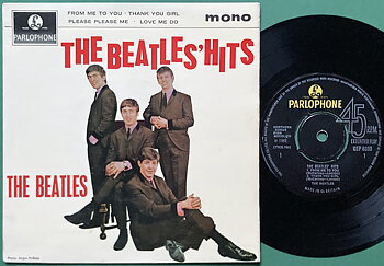 BEATLES - "Hits" UK-orig BuPr EP 1963
