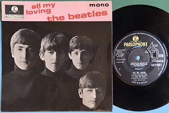 BEATLES - All my loving UK-orig EP 1963