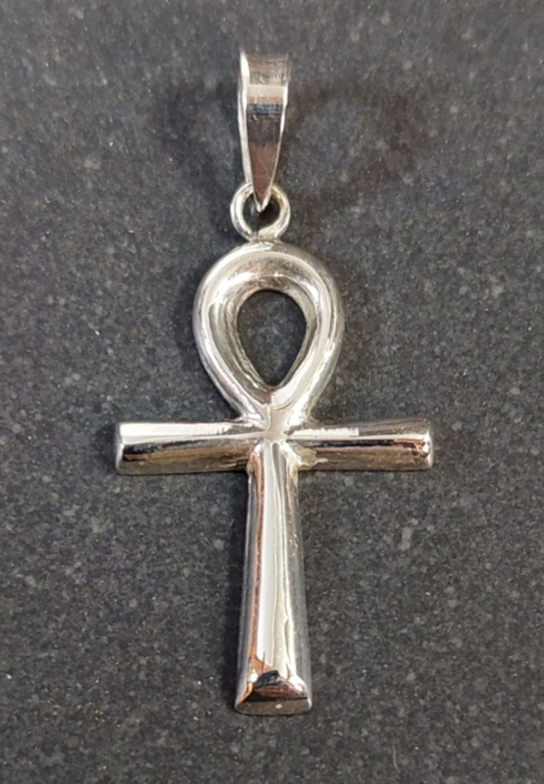 Ankh Kors hänge i silver