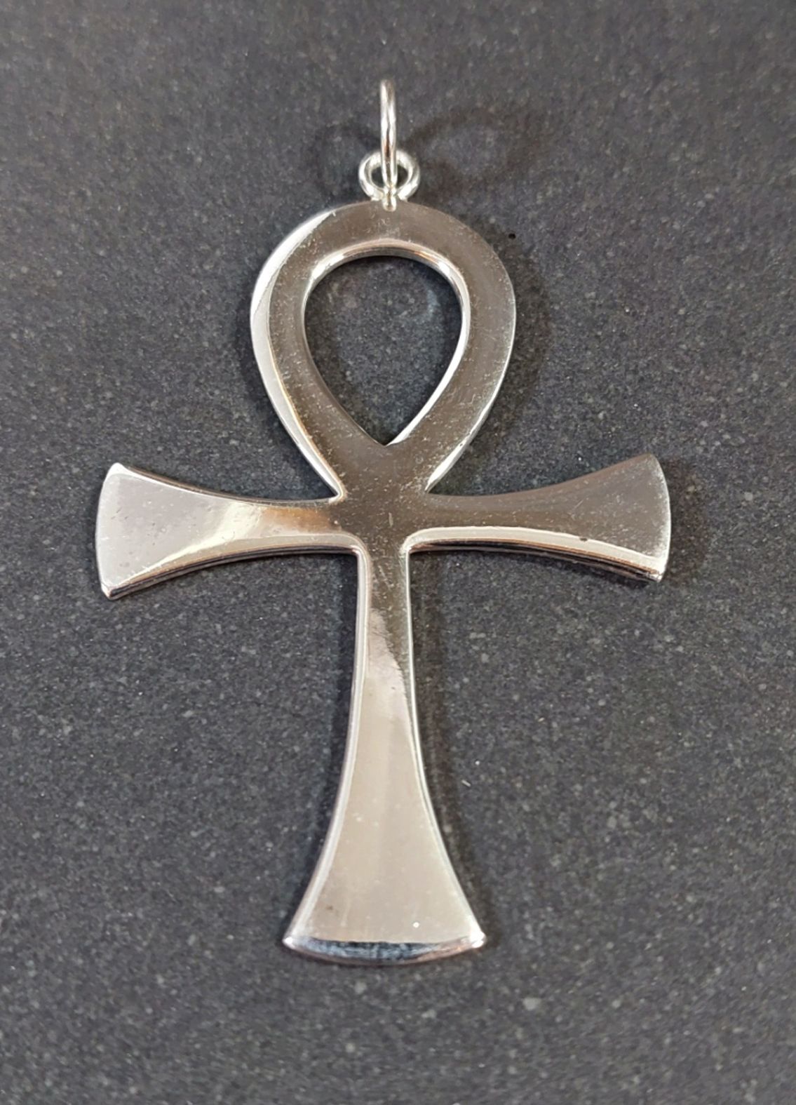 Stort Ankh Kors -  hänge i silver