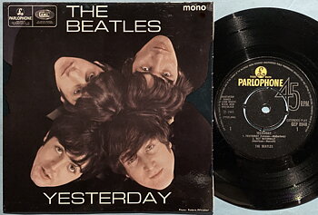 BEATLES - Yesterday UK EP 1966