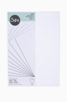 SIZZIX Smooth Cardstock A4 White (60pcs)  