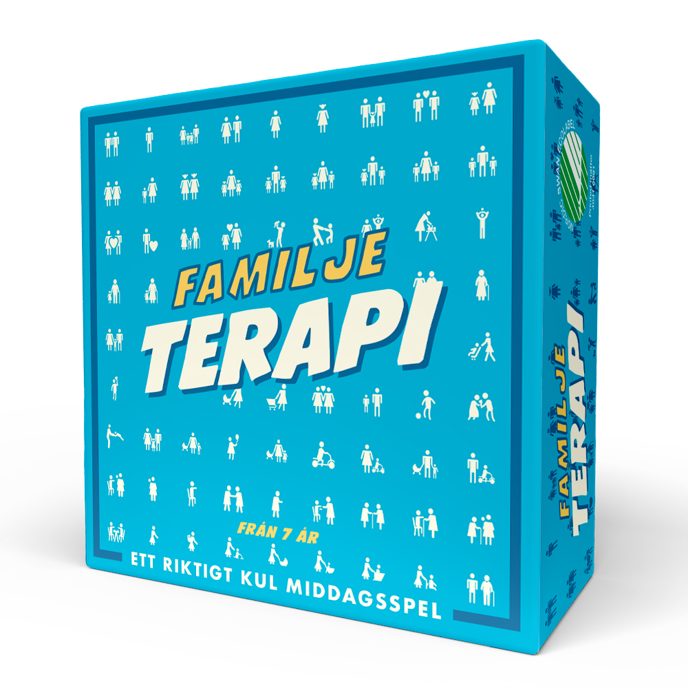 Familjeterapi -Spel i liten bekväm ask - 3